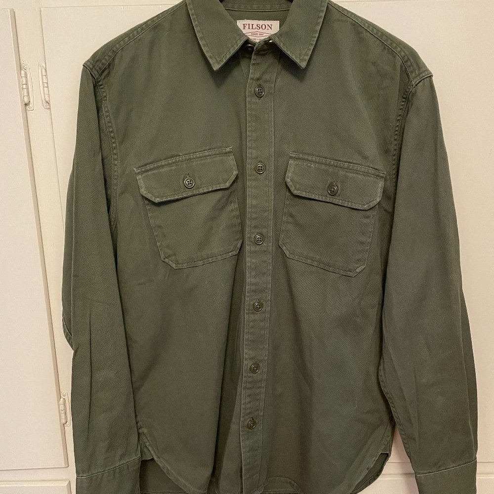 Men's Olive Green Filson Shirt